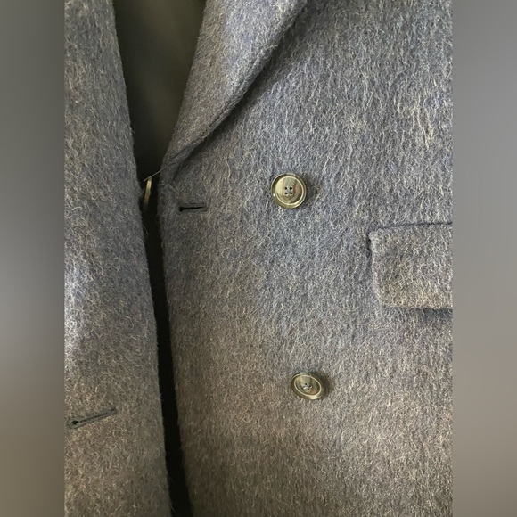 Ombré navy wool coat - Picture 8 of 13